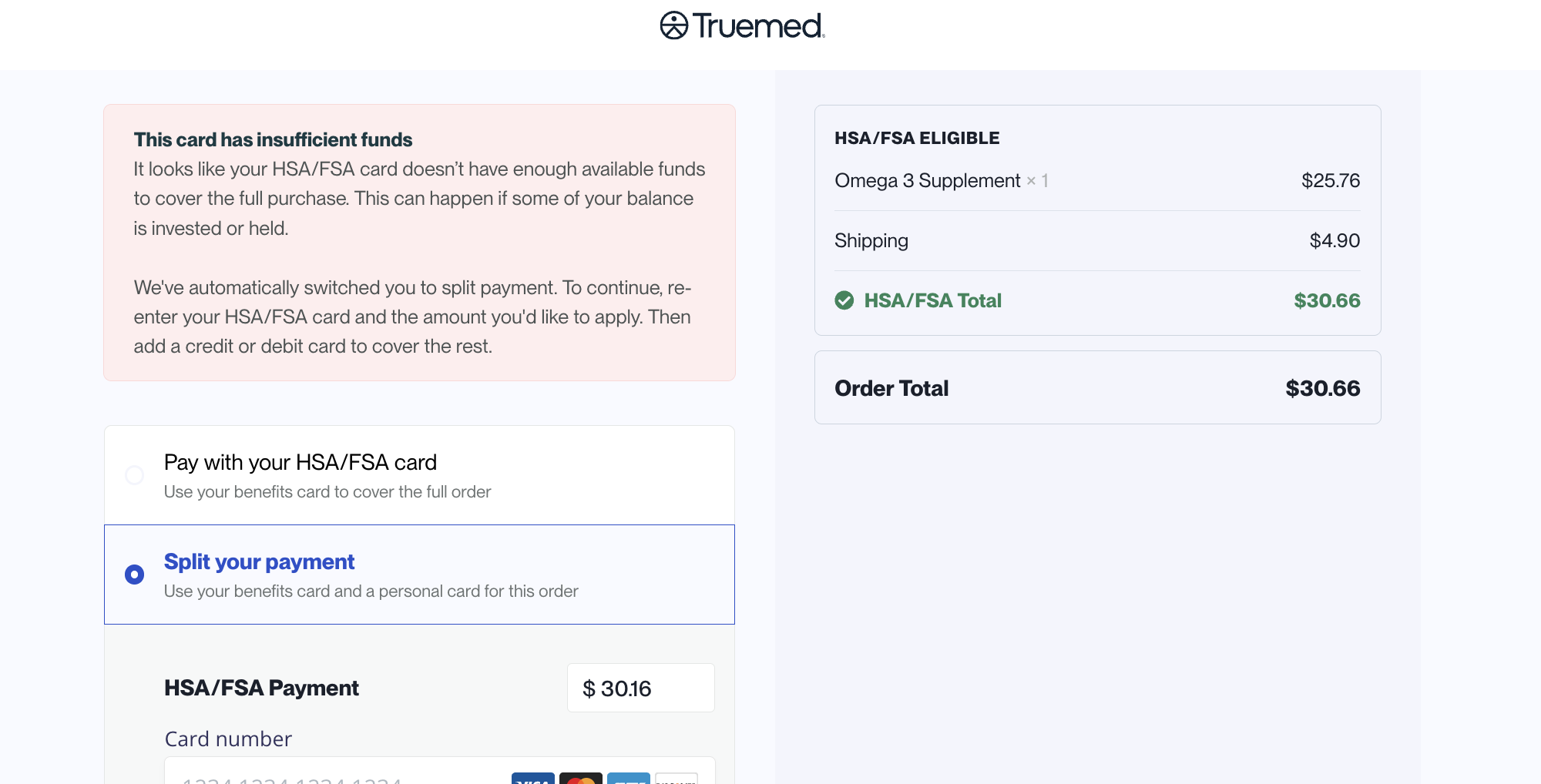 Insufficient Funds